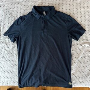 Vuori Men's Dark Blue Polo Shirt